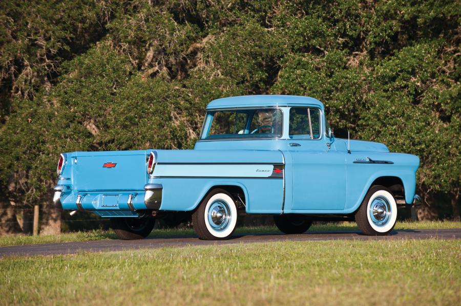  Chevrolet Half-Ton Cameo Carrier Pickup Truck 1958 года  (фото 23 из 23)